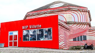 Main entrance to WIP Vilette.