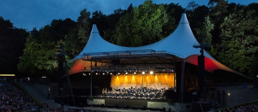 Desde la Waldbühne, Berlín