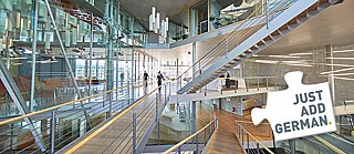 <strong>Thinking about the future? Just Add German:</strong> Adding German opens doors to success in college admissions and beyond. You’re not the kind of person who leaves the future to chance. You know what you want and are willing to work hard to get it. Taking German in high school opens doors to more academic and career opportunities than you’d ever imagine.