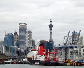 German research vessel, the RV Sonne, in Auckland harbour after a research voyage to the Kermadec trench region north of New Zealand in January 2017.