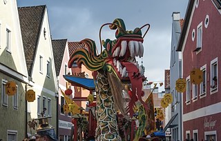 Chiński karnawał w Dietfurt