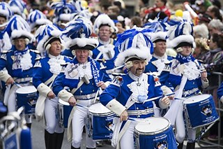 Karnevaloví vojáci v Porýní