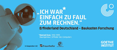 Plakatausstellung "Erfinderland Deutschland"