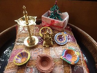 Weihnachtsfeier in Indien