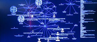 Ausstellungsstück "Daten|Spuren" (Wenger)