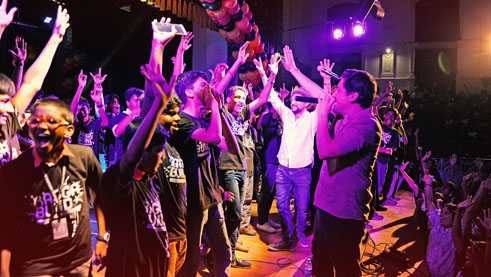 Concert at Government Museum Theatre Egmore in Chennai.