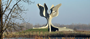 Jasenovac-Gedenkmuseum in Kroatien.