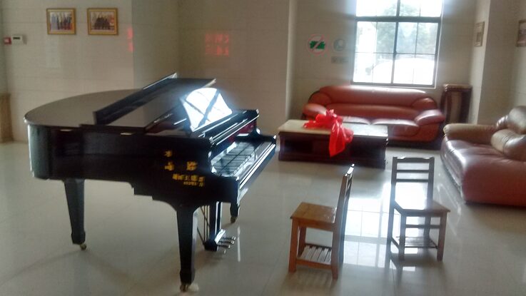 Klavier statt Mittagspause