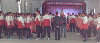 Pep-talk vor den Prüfungen