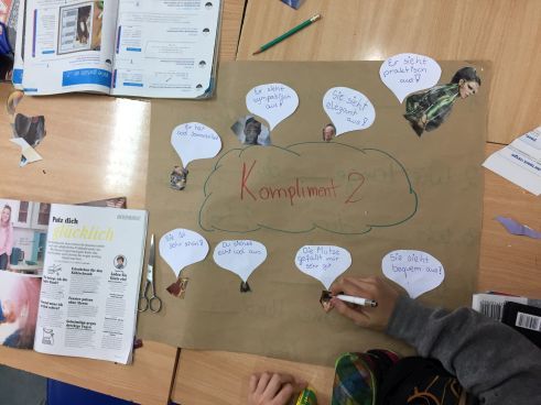 Kleidung und Komplimente