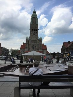 Paulskirche und Marktplatz