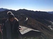 Auf der chinesischen Mauer