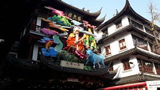 Wunderschöne chinesische Architektur