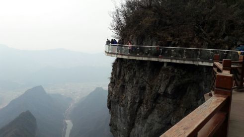 Der Zhangjiajie Nationalforest