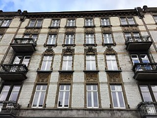 Katowicer Häuserfassade