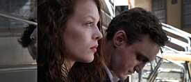 Paula Beer and Franz Rogowski in Christian Petzold's "Transit".