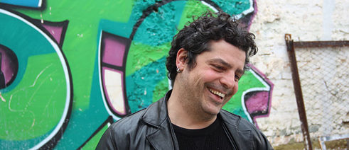 Leiter des MainOFF Festivals Piero Maltese