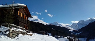 Schweizer Berghütte 