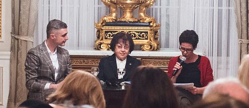 Irenos Veisaitės pokalbis su Aurimu Švedu ir Claudia Sinnig