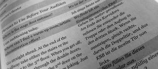 An example of phrases to use before your audition from “What The Fach?!” by Philip Shepard © © Imogen Thirlwall An example of phrases to use before your audition from “What The Fach?!” by Philip Shepard