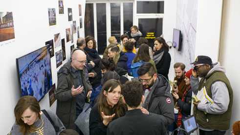 Exhibition opening „We Indict! Unraveling Structural Racism in Germany“.