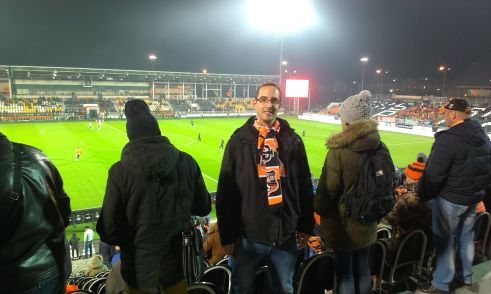 Im alten Stadion in Uralmasch. Die Jekaterinburg Arena wurde gerade für die WM umgebaut