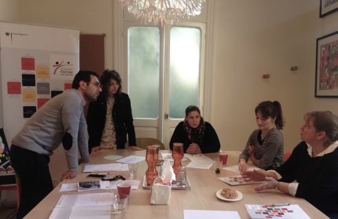 Treffen zum Vorlesen am Goethe-Institut Beirut