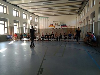 Moskau - Vorbereitung auf die Fußball-Aktionstage