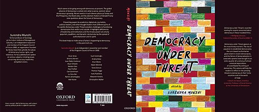 Democracy under threat - book