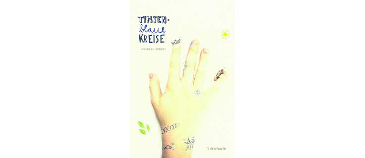 Tintenblaue Kreise