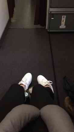 Sehr viel Beinfreiheit ab Doha