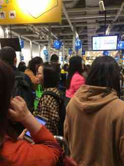 Mal kurz bei Ikea bezahlen