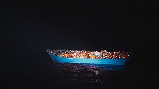 Refugee boat