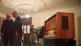 Die Eröffnung der Radio Art Residency fand im Literaturhaus Halle statt