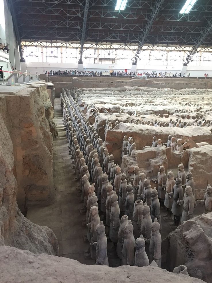 Die Terrakotta-Armee in Xi'an 