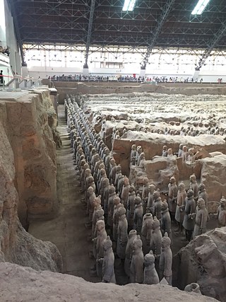 Die Terrakotta-Armee in Xi'an 