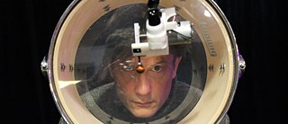 Jan St. Werner from Mouse on Mars while composing in a roundabout way.