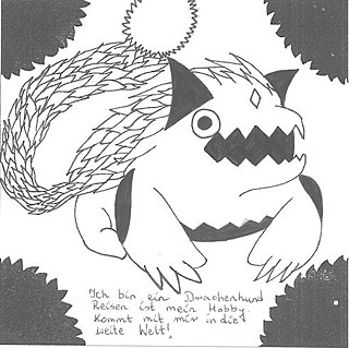 Leon Moździerz, „Mein Kuscheltier ist ein Drachenhund“