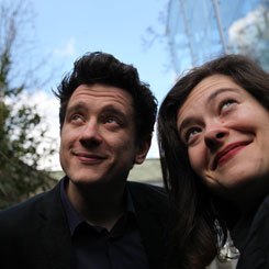 Philipp Scholz und Nora Gomringer