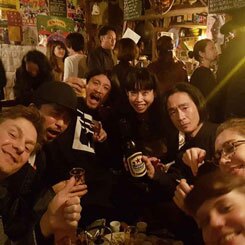 Alex Mayor, Unknown, Koshiro Hino, Yuko Kureyama, Koki Emura, Lena Willikens, Sarah Szczesny im Muraya