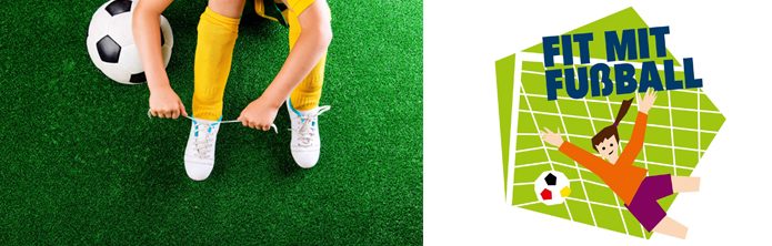 Fit mit Fussball
