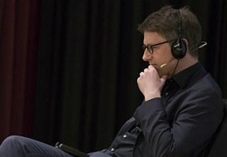 Jan Wagner im Goethe-Institut Athen