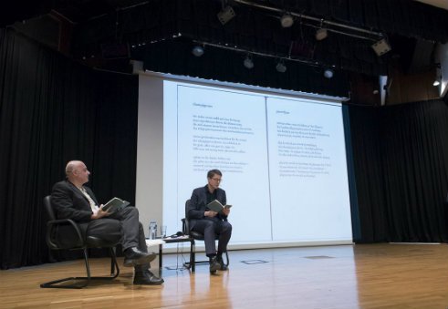 Jan Wagner im Goethe-Institut Athen