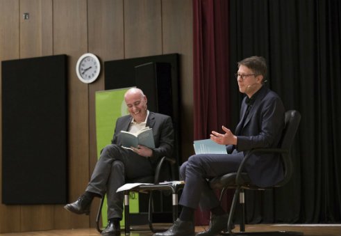 Jan Wagner im Goethe-Institut Athen