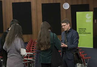 Jan Wagner im Goethe-Institut Athen