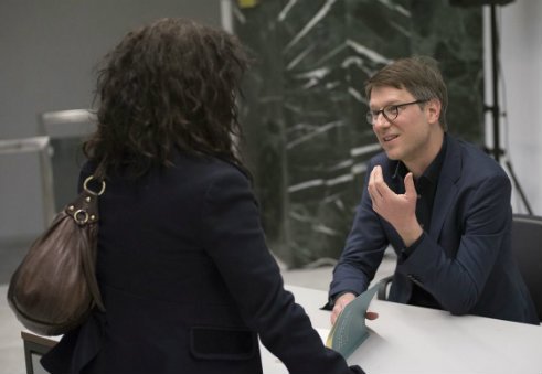 Jan Wagner im Goethe-Institut Athen