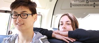 Anand Batbileg und Tristan Göbel in Durban