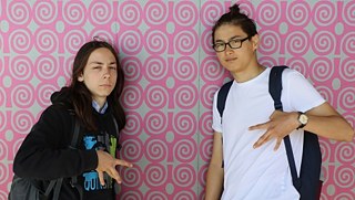 Tristan Göbel und Anand Batbileg