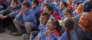 My Book – My Teacher delivers picture and reading books to children at community centres and refugee accommodations all over Lebanon. 