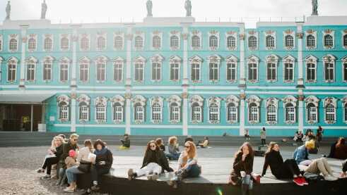 „Eremitage ist unser“, Kuril Shto (Russia)